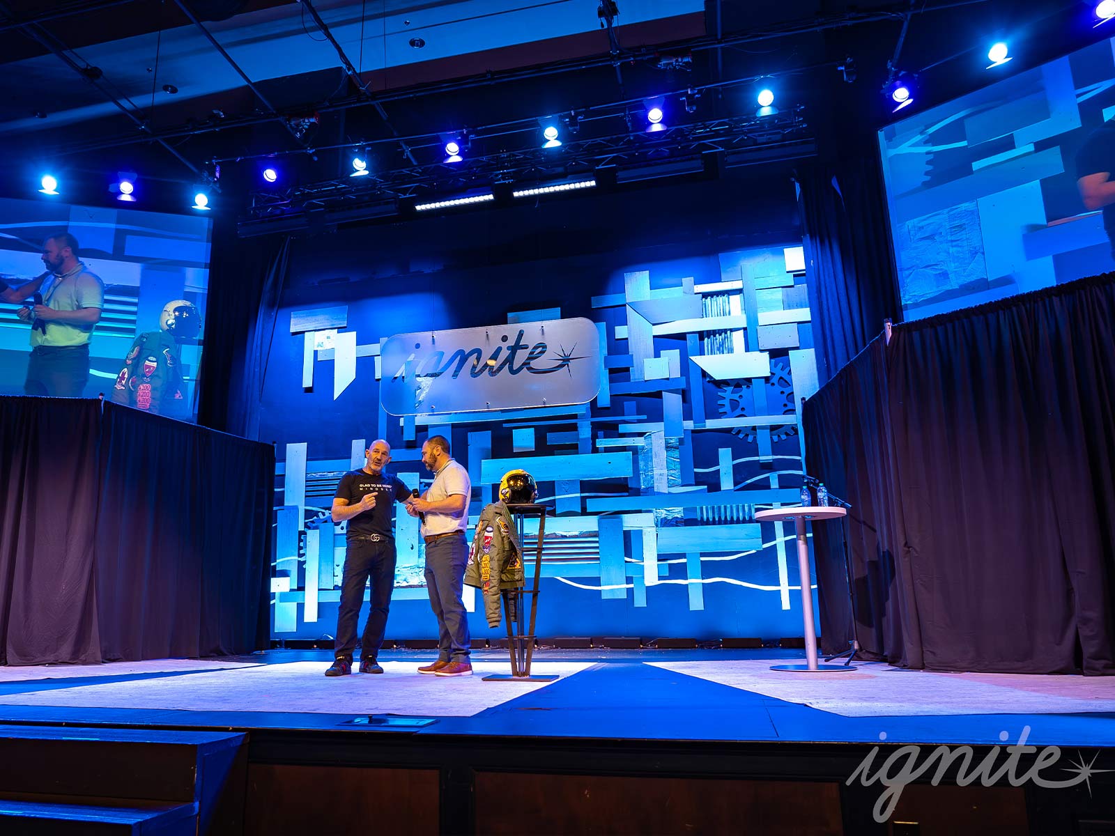 John GUCCI Foley engaging the Ignite audience